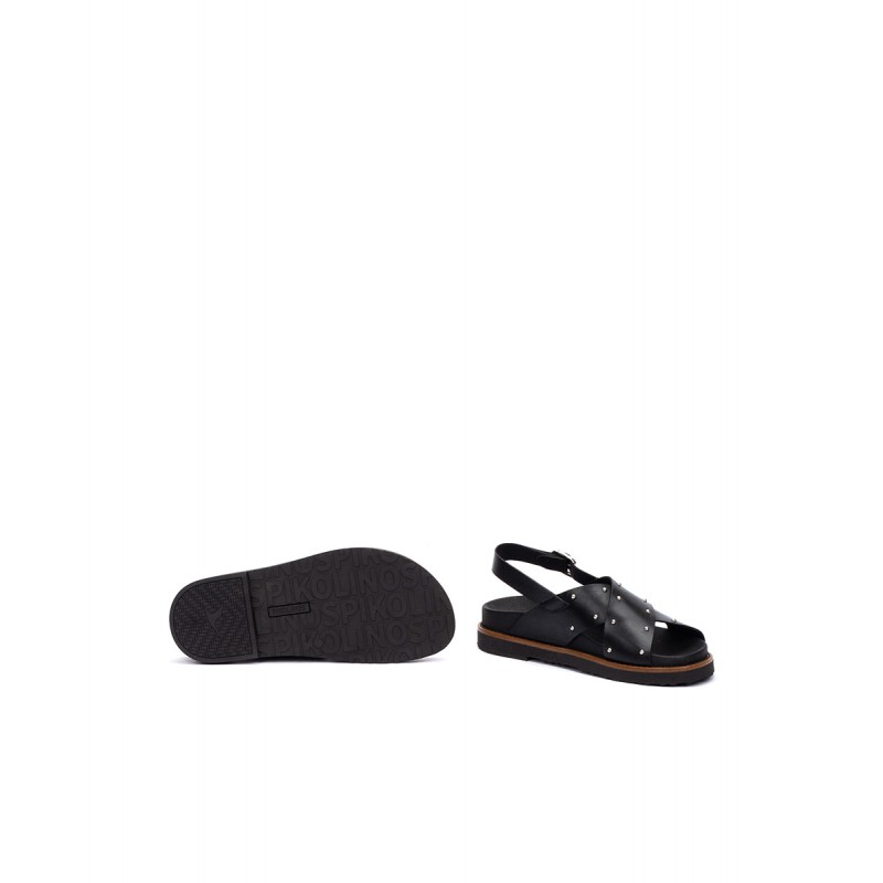 Sandalias planas Pikolinos AITANA W7Z negro