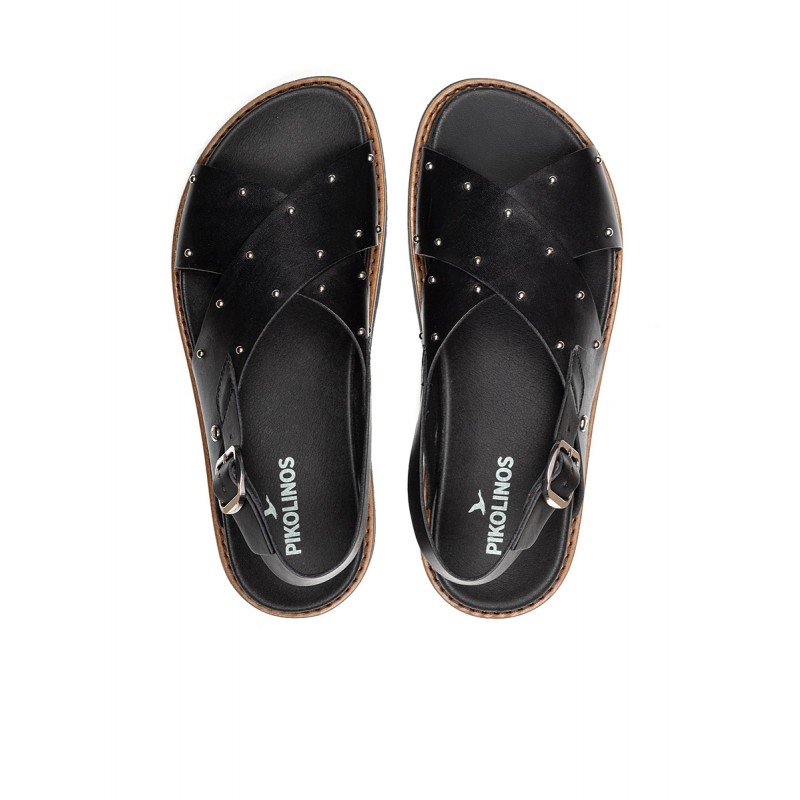 Sandalias planas Pikolinos AITANA W7Z negro