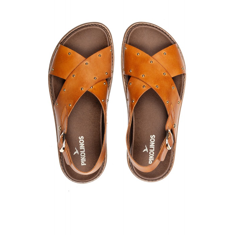 Sandalias planas Pikolinos AITANA W7Z marrón