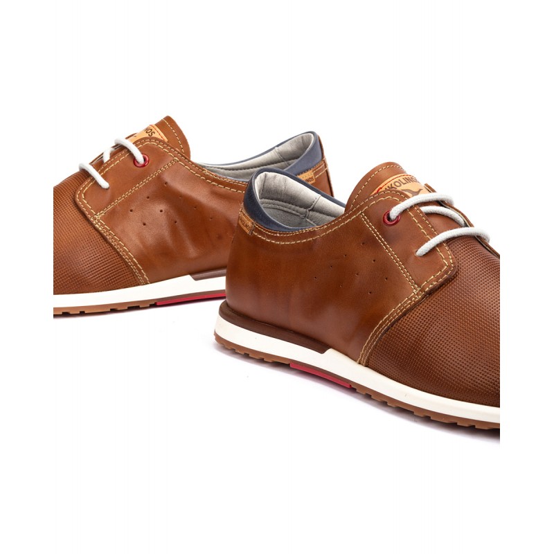 Zapatos cordones Pikolinos SALER M8W marrón