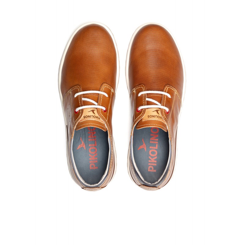 Zapatos cordones Pikolinos SALER M8W marrón