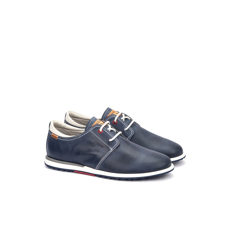 Zapatos cordones Pikolinos SALER M8W azul