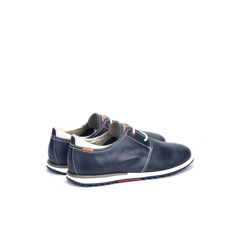 Zapatos cordones Pikolinos SALER M8W azul