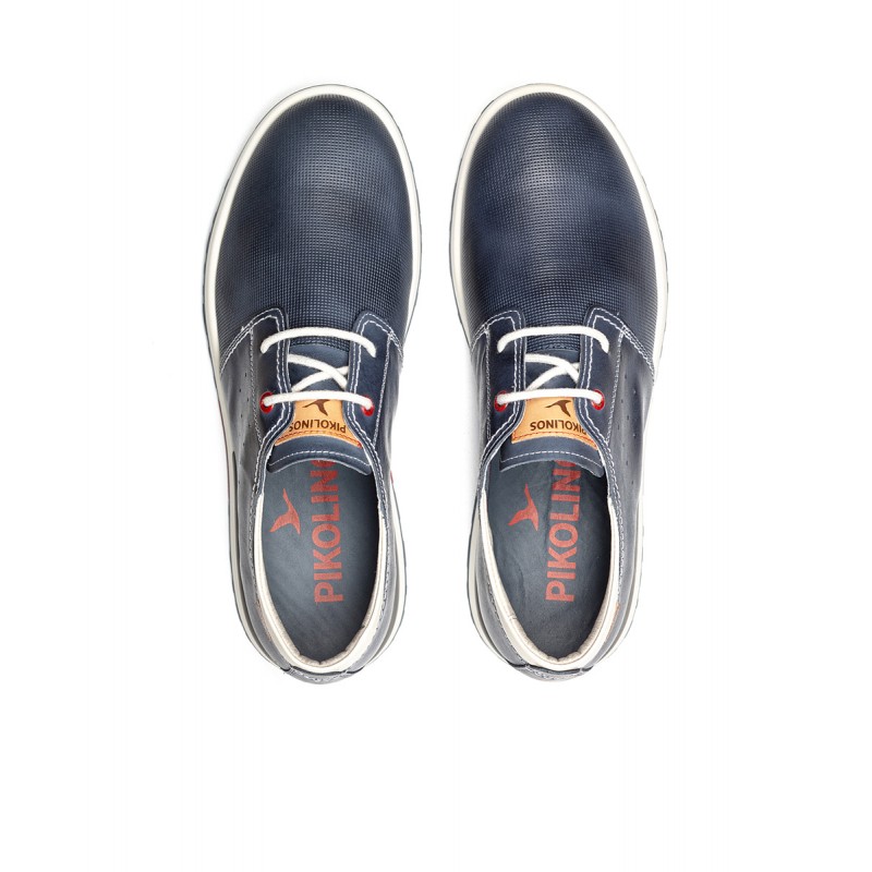 Zapatos cordones Pikolinos SALER M8W azul