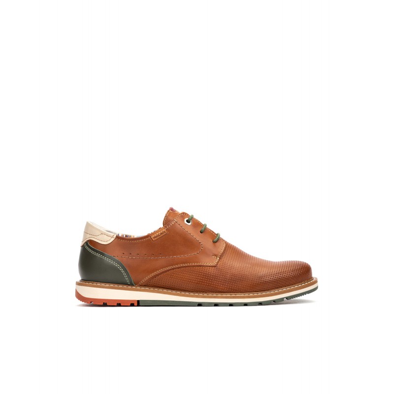 Zapatos cordones Pikolinos BERNA M8J marrón