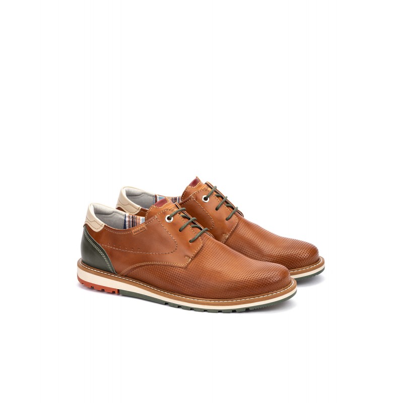 Zapatos cordones Pikolinos BERNA M8J marrón