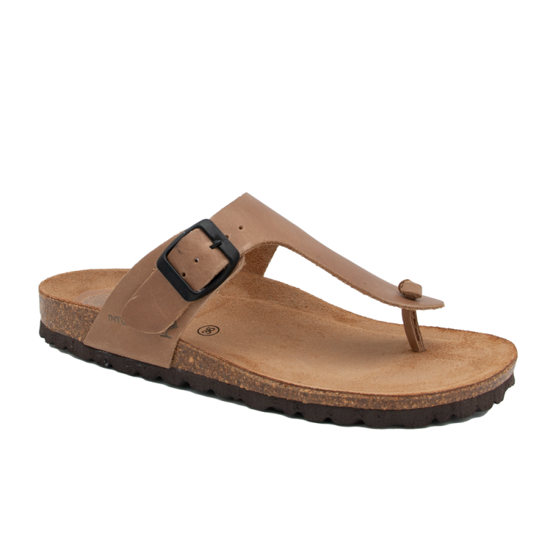 Sandalias Bio Mujer Inter-Bios 7110 Beig