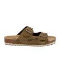 Sandalias Planas Mujer Inter-Bios 7600 Kaki