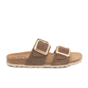Sandalias Planas Mujer Inter-Bios 7232 Taupe