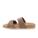 Sandalias Planas Mujer Inter-Bios 7232 Taupe