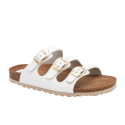 Sandalias Planas Mujer Inter-Bios 7231 Blanco