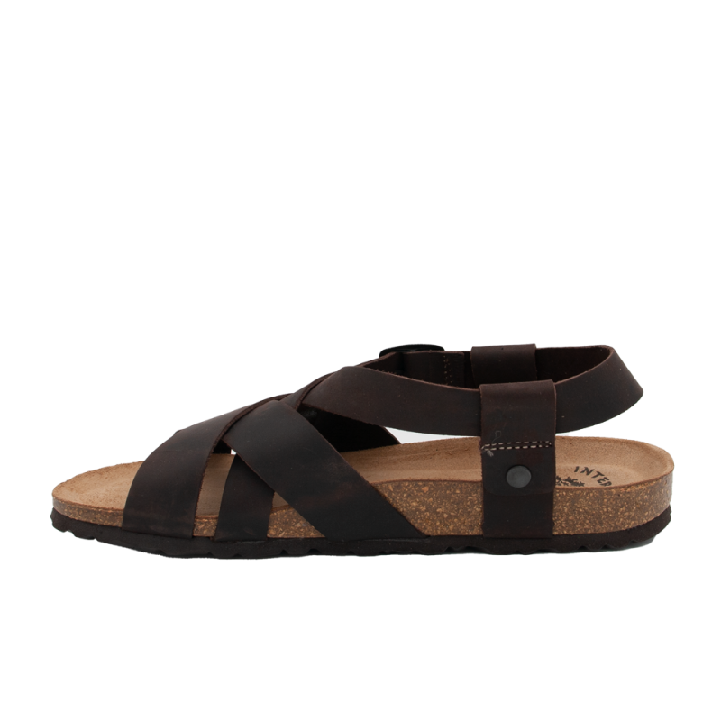 Sandalias Hombre Inter-Bios 9537 Marron