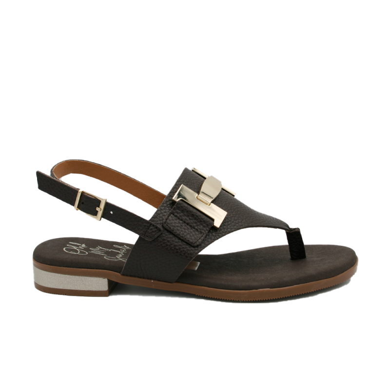 Sandalias Planas Mujer Oh My Sandals 5860 Marron