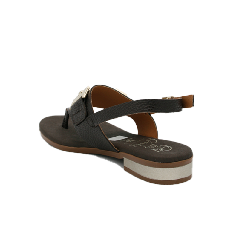 Sandalias Planas Mujer Oh My Sandals 5860 Marron