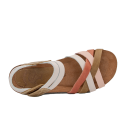 Sandalias Mujer Inter-Bios 5338 Gris-Kaki
