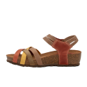 Sandalias Mujer Inter-Bios 5338 Kaki