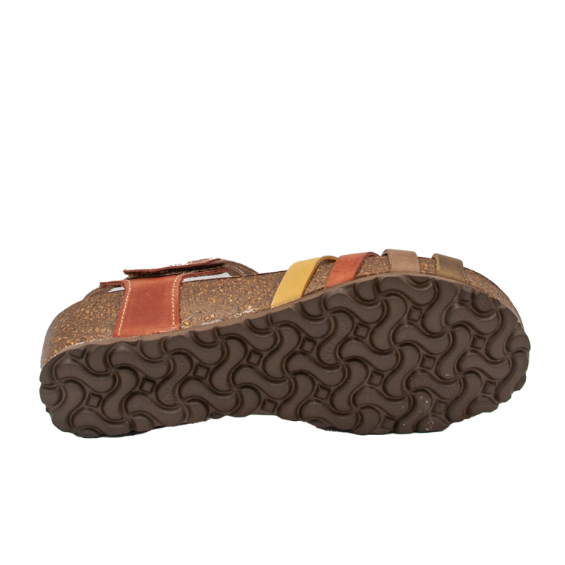 Sandalias Mujer Inter-Bios 5338 Kaki