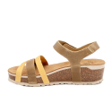 Cuñas Mujer Inter-Bios 5803 Kaki-Mostaza