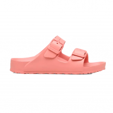Flache Sandalen Damen Birkenstock Arizona Eva Koralle