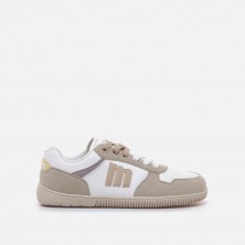 Deportivas Casual de Mujer MTNG FREE ARIA Beige 63025