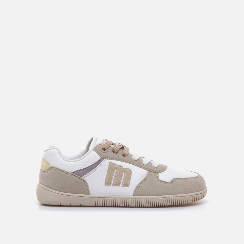 Deportivas Casual de Mujer MTNG FREE ARIA Beige 63025