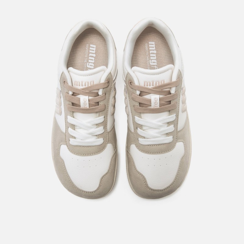 Deportivas Casual de Mujer MTNG FREE ARIA Beige 63025