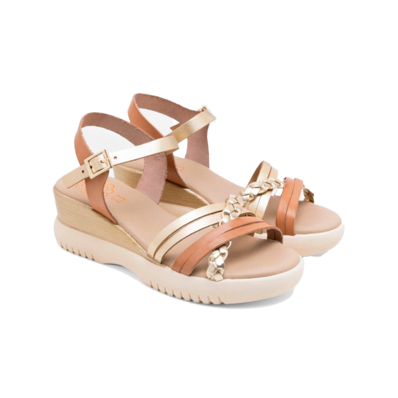 Cuñas Mujer Porronet 3269 Taupe