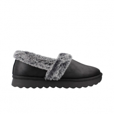Zapatillas de Casa Mujer Skechers Cozy Up Negro