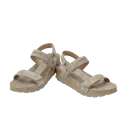 Sandalias Planas Mujer Panama Jack Selma Taupe