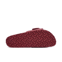 Sandalias Planas Mujer Birkenstock Madrid Big Buckle Eva Burdeos