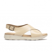 Sandalias Planas Mujer Pitillos 10553 Beig