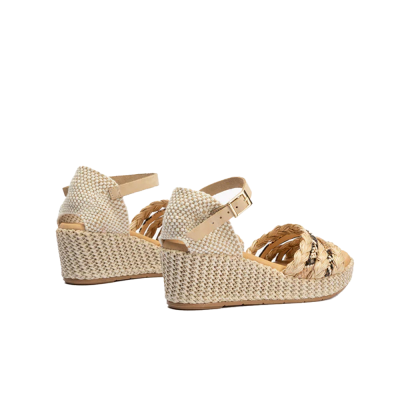 Cuñas Mujer Pitillos 10564 Natural