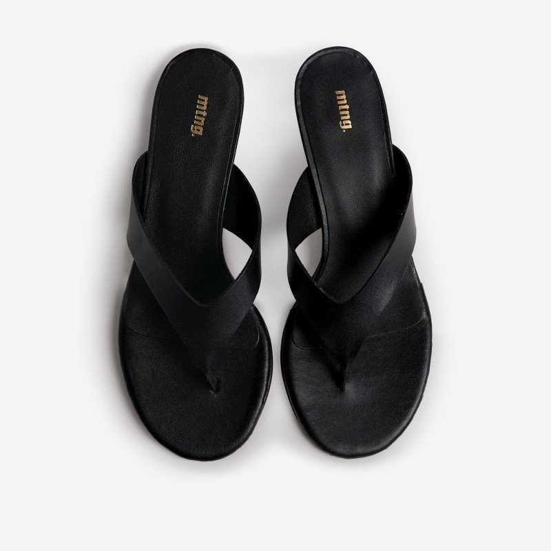 Sandalias Casual de Mujer MTNG KITTY Negro 63998
