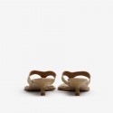 Sandalias Casual de Mujer MTNG KITTY Beige 63997