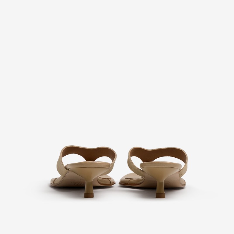 Sandalias Casual de Mujer MTNG KITTY Beige 63997