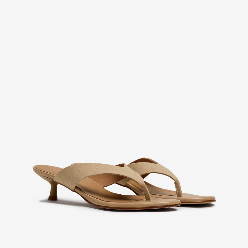 Sandalias Casual de Mujer MTNG KITTY Beige 63997
