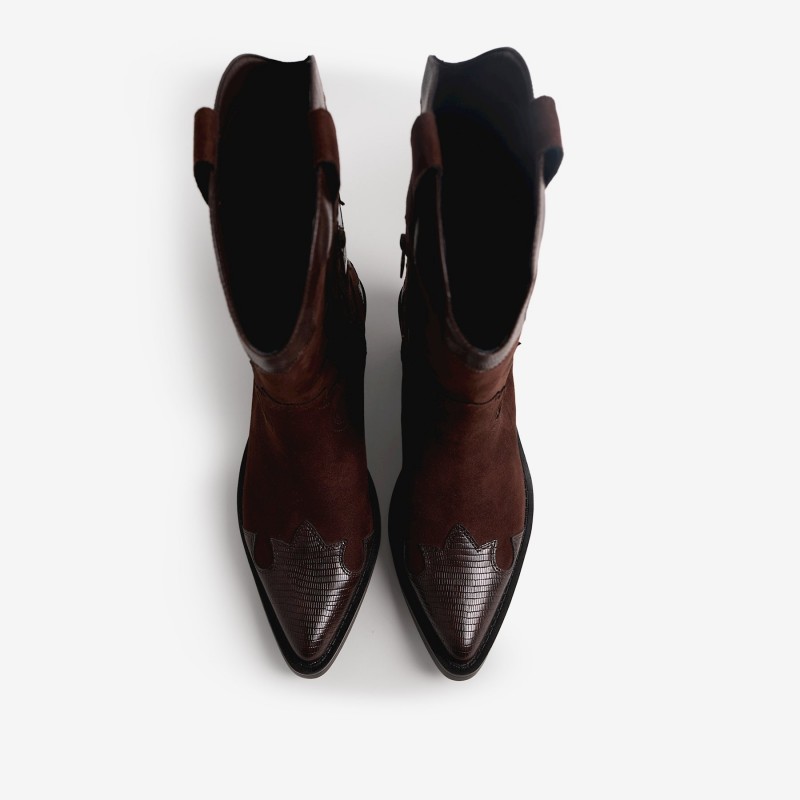Botas Casual de Mujer MTNG JOLENE Marron 63734