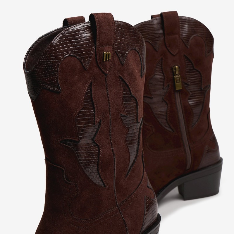 Botas Casual de Mujer MTNG JOLENE Marron 63734