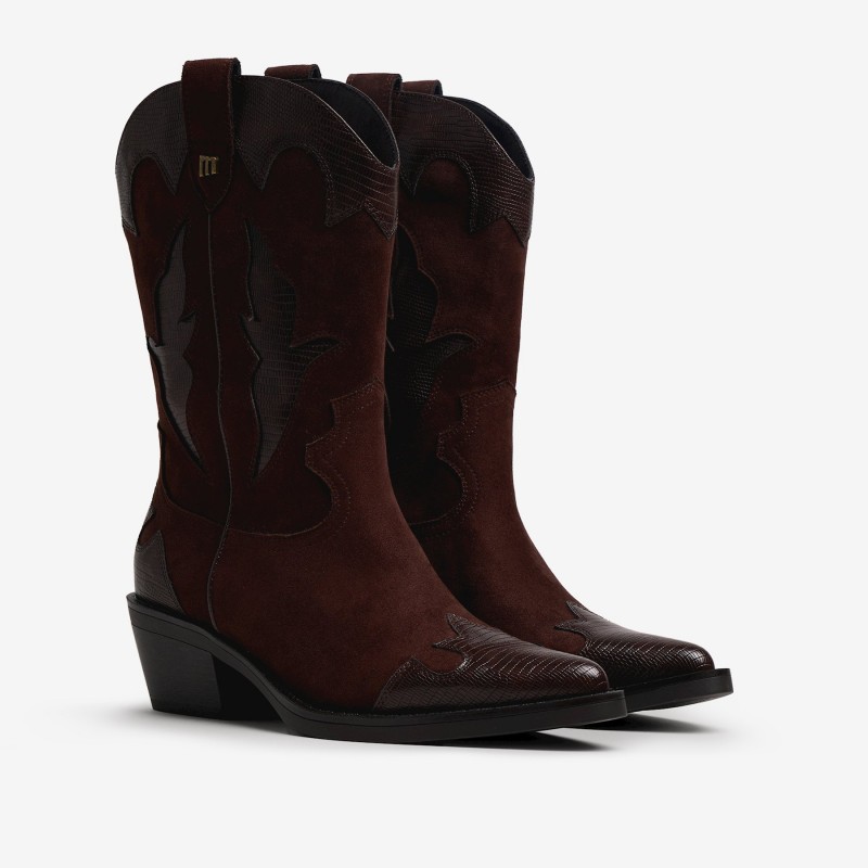 Botas Casual de Mujer MTNG JOLENE Marron 63734
