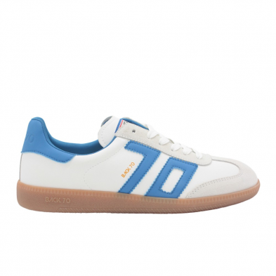 Sneakers Mujer Back 70 108005 Blanco-Azul