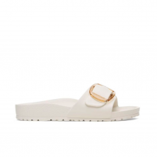 Flat Sandals Women Birkenstock Madrid Big Buckle Eva Beige
