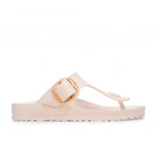 Sandalias Planas Mujer Birkenstock Gizeh Big Buckle Eva Beig
