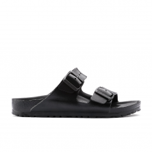 Flache Sandalen Damen Birkenstock Arizona Eva Schwarz