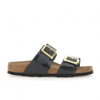 Sandalias Planas Mujer Birkenstock Sydney Negro