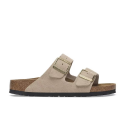 Sandalias Planas Mujer Birkenstock Arizona Leve Beig