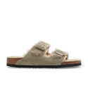 Sandalias Planas Mujer Birkenstock Arizona Shearlg Taupe