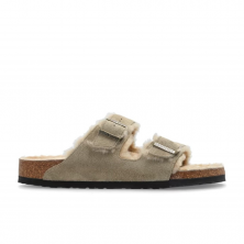Sandali Bassi Donna Birkenstock Arizona Shearlg Taupe