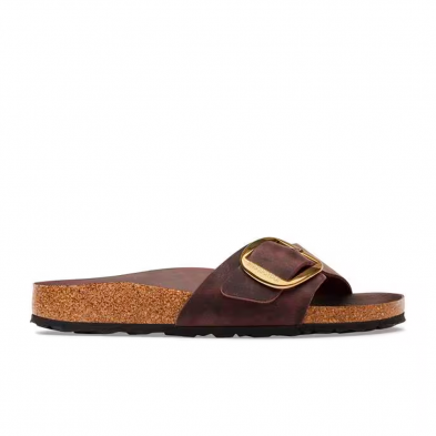 Sandalias Bio Mujer Birkenstock Madrid Big Buckle Marron