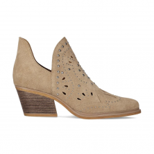 Stiefeletten Mit Absatz Damen Chika10 Nereida 06 Taupe