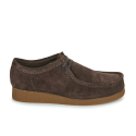 Zapatos De Sport Hombre Clarks Wallabee Evo Marron